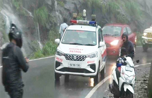 Patrolling in Charmady Ghat